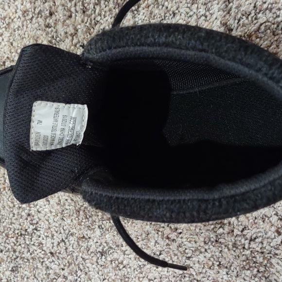 Boots dress casual, Max + Jake, Brayden, black with tan, size 7 - Picture 10 of 14